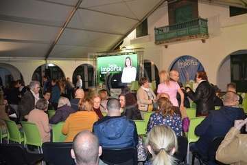 Presentación de Carmen Hernández como candidata de NC a la Alcaldía de Telde  (Foto TA)